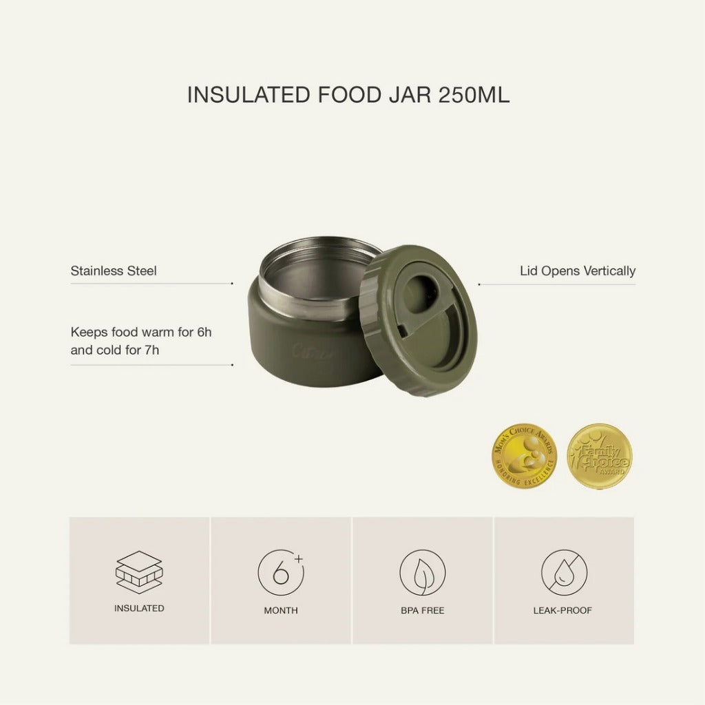 Citron Insulated Food Jar - 250ml