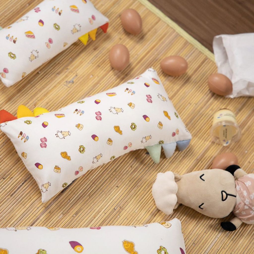 Baabaasheepz Bedtime Buddy Baa Baa Japanese Dessert White With Color Tag S/M/L/XL / Bantal Anak
