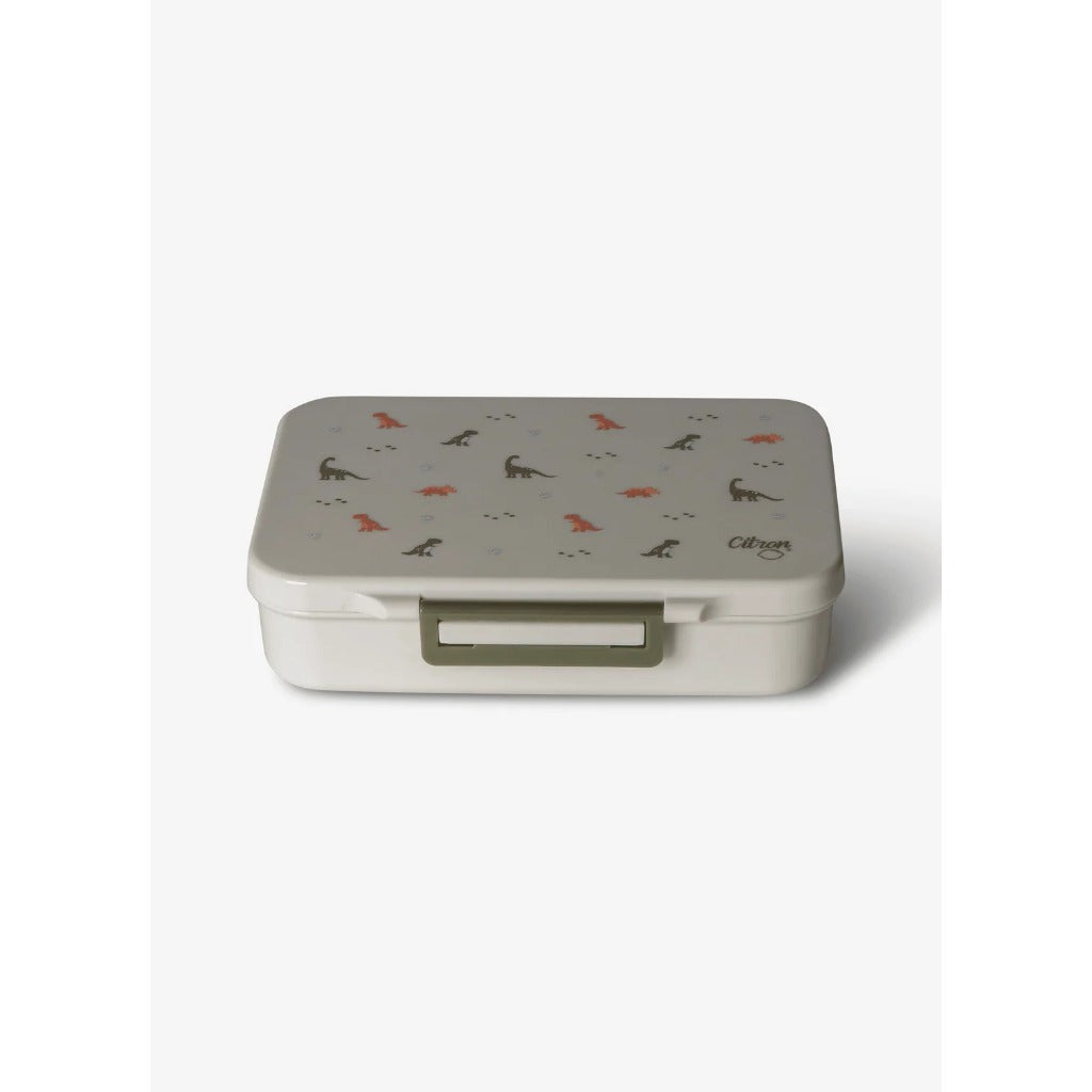 Citron Incredible Tritan Lunch Box - 4 Compartments - Dino Green