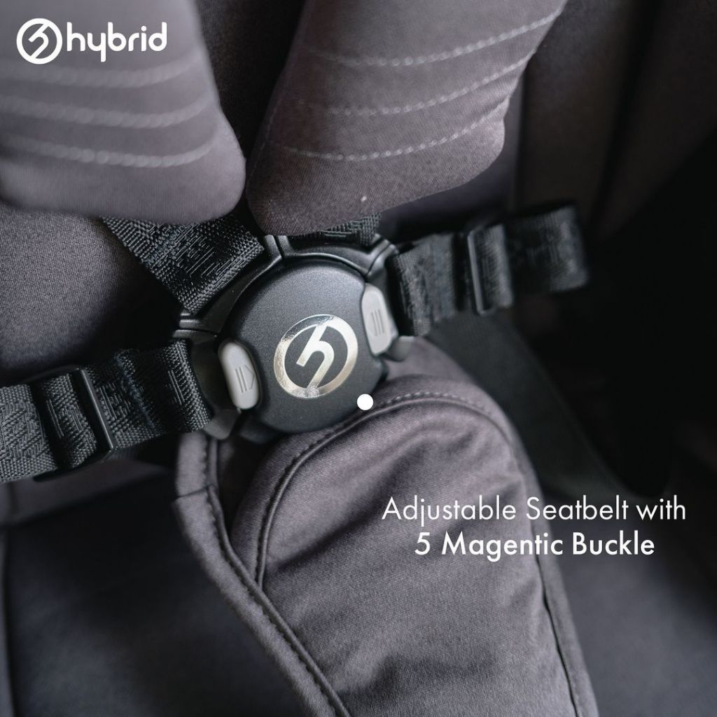 Hybrid Stroller Mini Turn Caramel (Include Raincover + Cup Holder + Front Armrest)