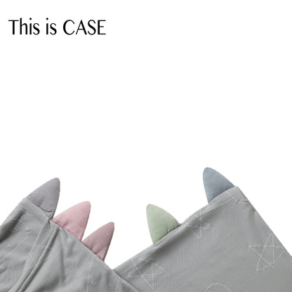 Buddy Case Cute Big Star & Head Grey Baa Baa Sheepz / Sarung Bantal
