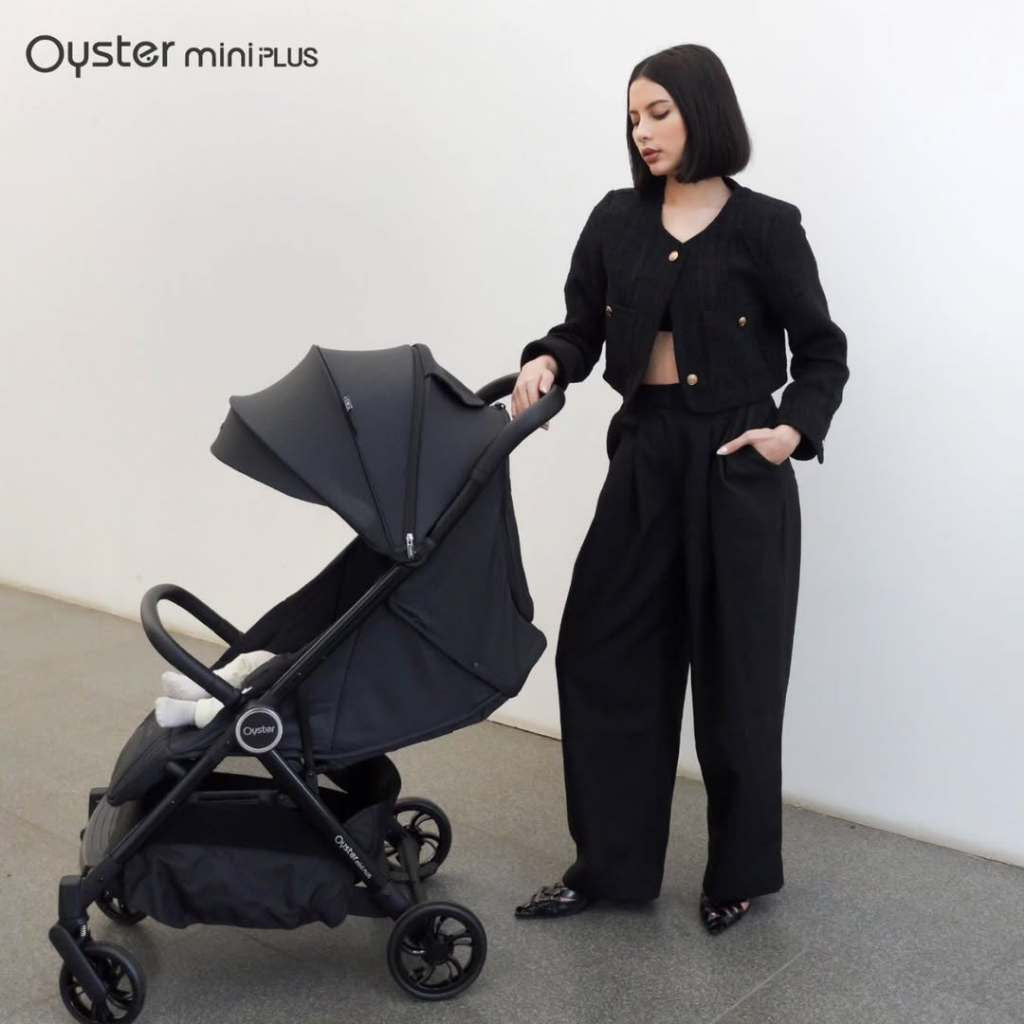 Oyster Stroller Mini Plus Carbonite Black Chassis / Stroller Anak