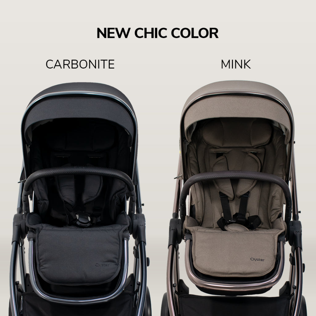Oyster 3 Stroller Plus Carbonite Gunmetal Chassic