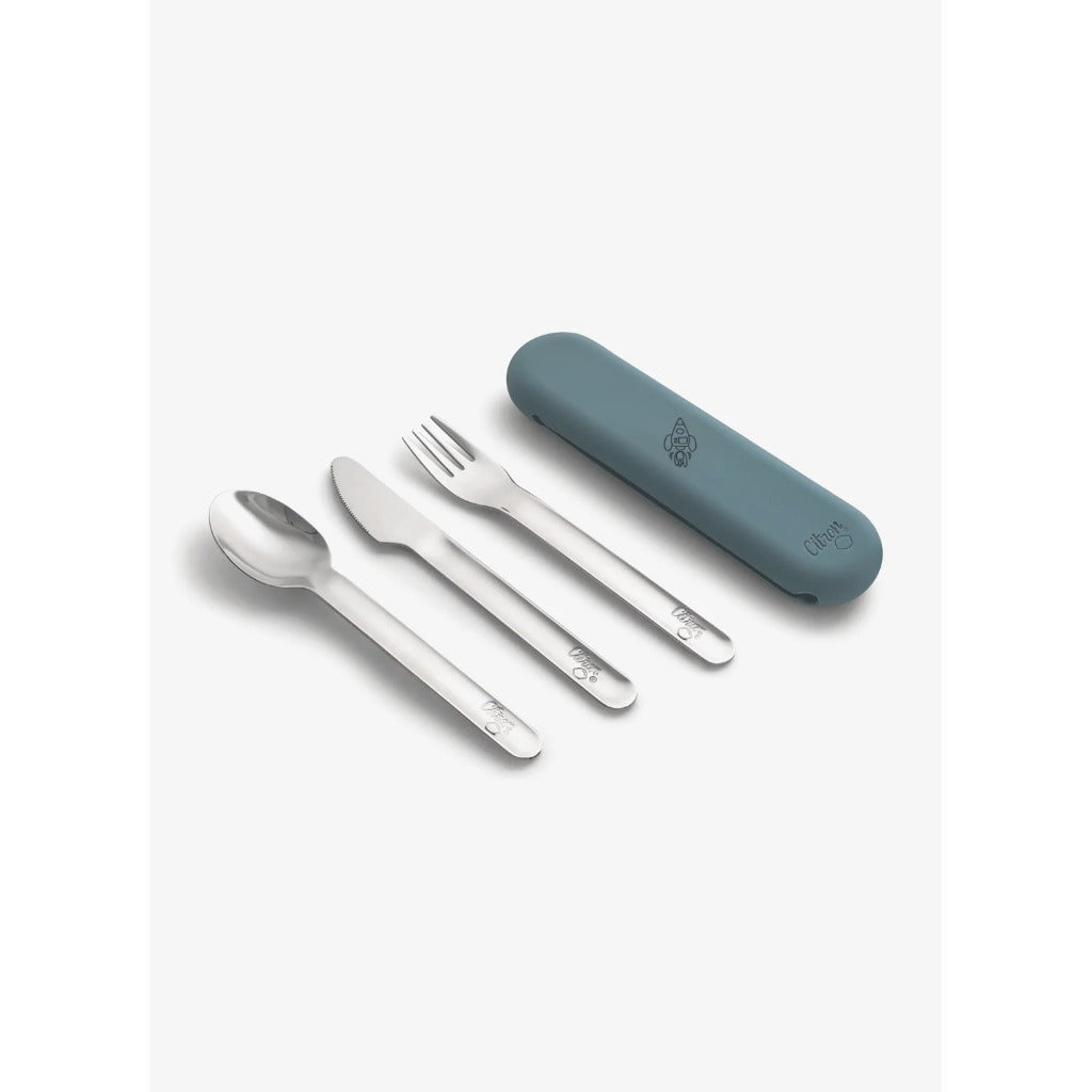 Citron Cutlery Set with Case