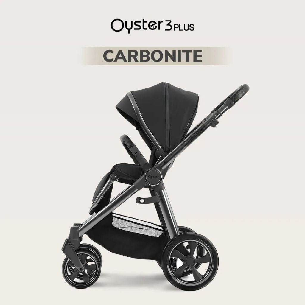Oyster 3 Stroller Plus Carbonite Gunmetal Chassic