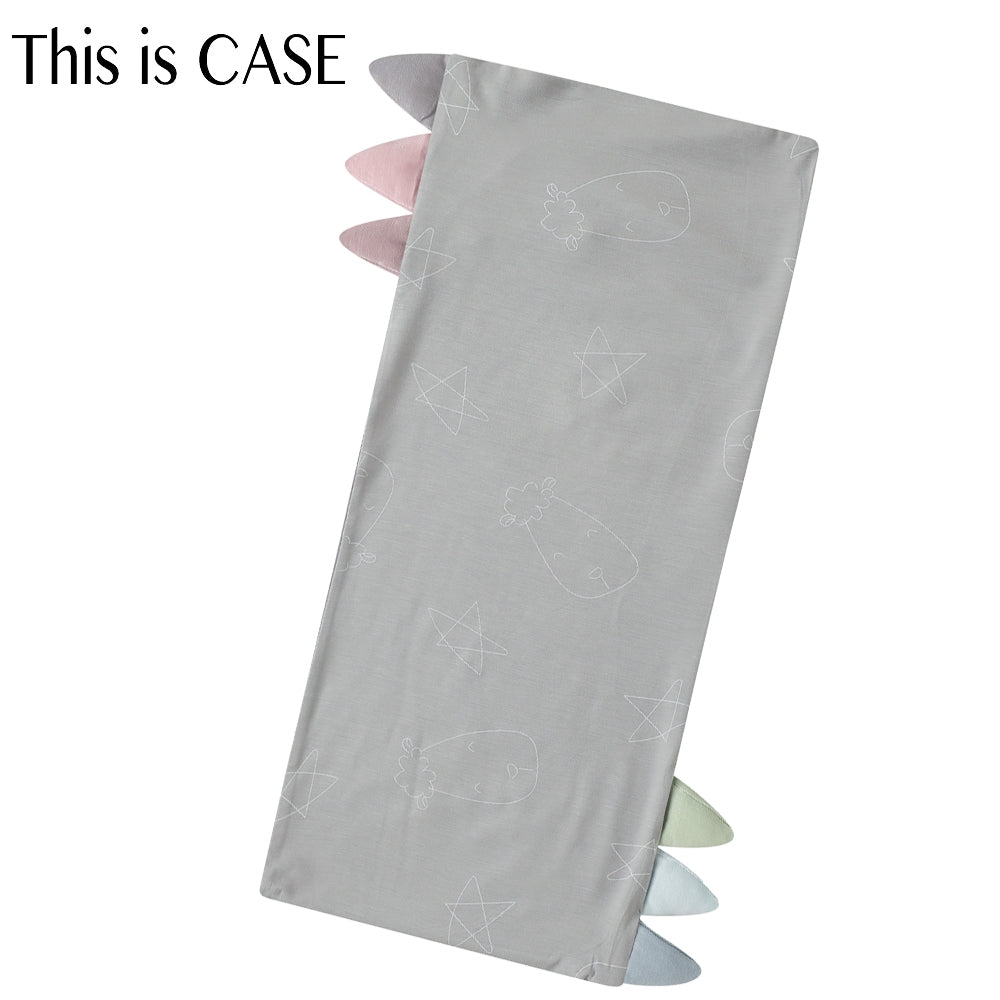 Buddy Case Cute Big Star & Head Grey Baa Baa Sheepz / Sarung Bantal
