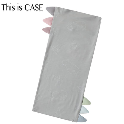 Buddy Case Cute Big Star & Head Grey Baa Baa Sheepz / Sarung Bantal