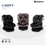 Kikkaboo Car seat 0-1-2-3 (0-36 kg) Shift ISOFIX Brown