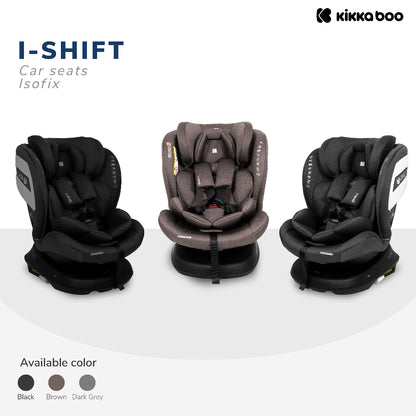 Kikkaboo Car seat 0-1-2-3 (0-36 kg) Shift ISOFIX Brown