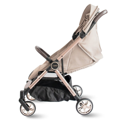 Oyster Stroller Mini Plus Butter Beige Champagne Chassis / Stroller Anak