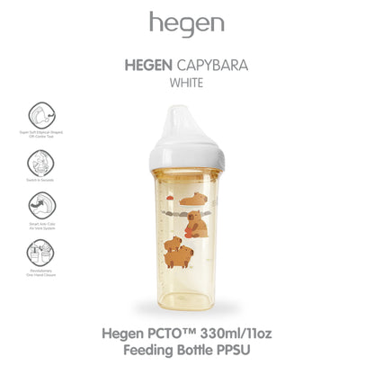 Hegen PCTO Capybara Feeding Bottle PPSU (available in 3 size)