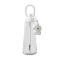 Oball Dopamine Tritan Botol Minum Perempuan dengan Keychain Bunga Lucu Gelas Bottles Kitchenware Minuman Silikon Water