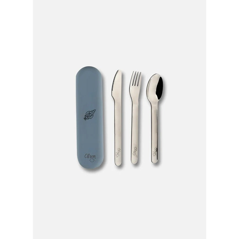 Citron Cutlery Set with Case