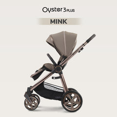 Oyster 3 Stroller Plus Mink Bronze Brown Chassic