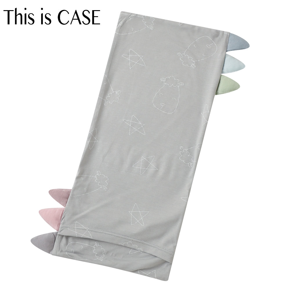 Buddy Case Cute Big Star & Head Grey Baa Baa Sheepz / Sarung Bantal
