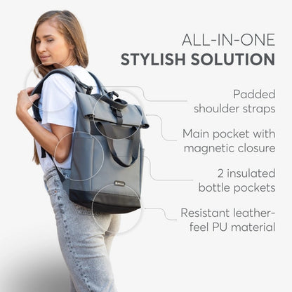 Kikkaboo Mama Bag Cerise