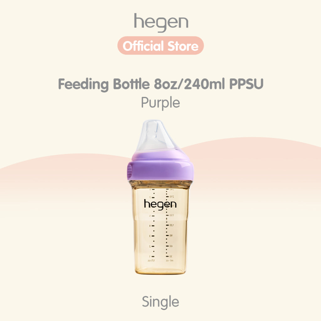Hegen PCTO™ Feeding Bottle PPSU (available in 3 colours) / Hegen Botol Susu Anak PPSU Warna