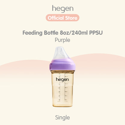 Hegen PCTO™ Feeding Bottle PPSU (available in 3 colours) / Hegen Botol Susu Anak PPSU Warna