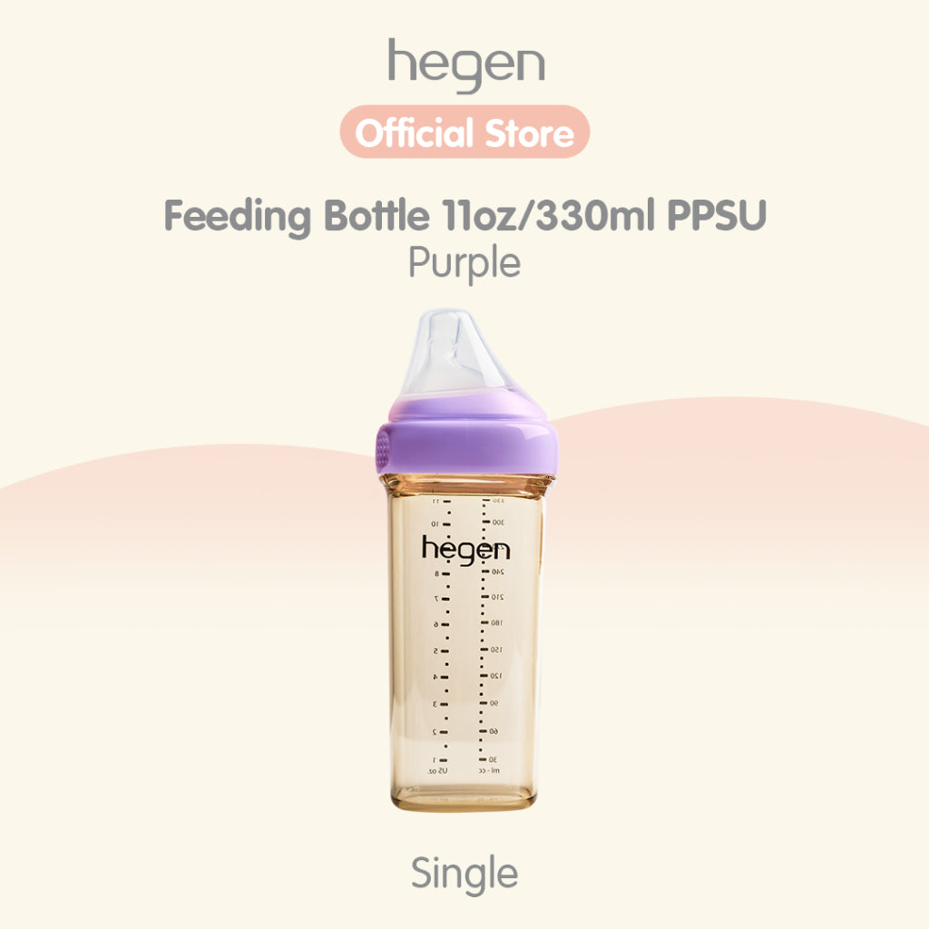 Hegen PCTO™ Feeding Bottle PPSU (available in 3 colours) / Hegen Botol Susu Anak PPSU Warna