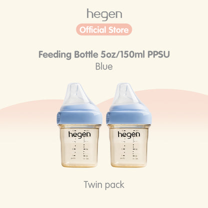 Hegen PCTO™ Feeding Bottle PPSU (available in 3 Colours) 2-Pack / Hegen Botol Susu Anak PPSU Warna