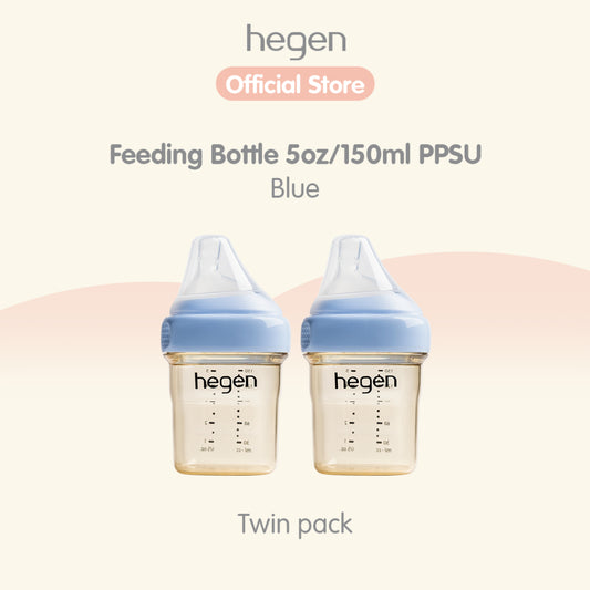 Hegen PCTO™ Feeding Bottle PPSU (available in 3 Colours) 2-Pack / Hegen Botol Susu Anak PPSU Warna
