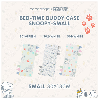 Baabaasheepz X Snoopy Buddy Case Small 13X30cm / Sarung Bantal Anak