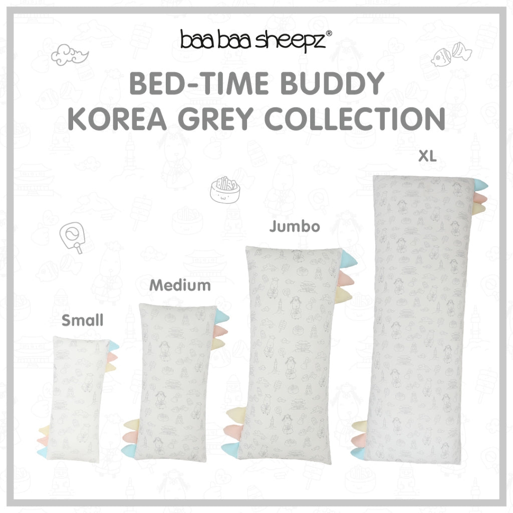 BBS Bedtime Buddy Korea K03 White with Color tag - S/M/L/XL