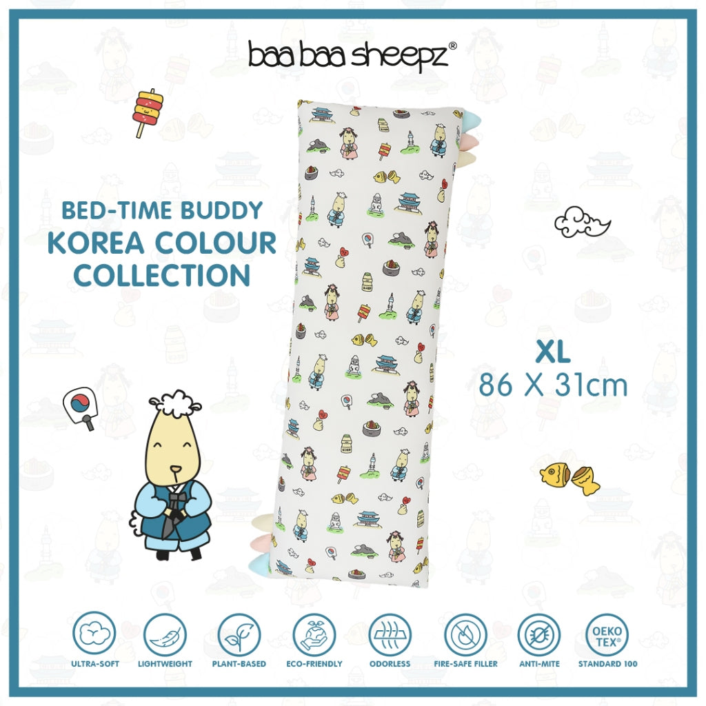 BBS Bedtime Buddy Korea K05 White with Color tag - S/M/L/XL