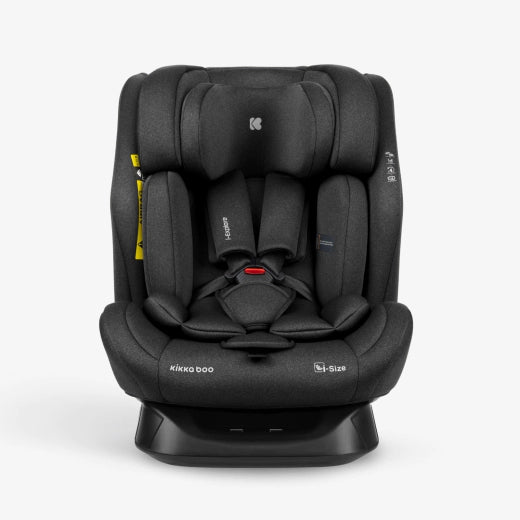 Kikkaboo Car seat 40-150 cm i-Explore  i-SIZE Black, Grey, Army green