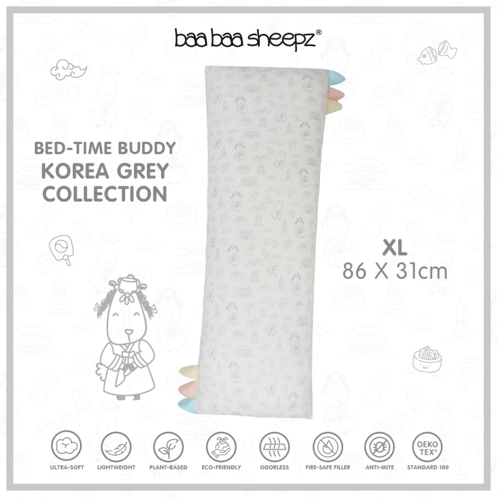 BBS Bedtime Buddy Korea K03 White with Color tag - S/M/L/XL