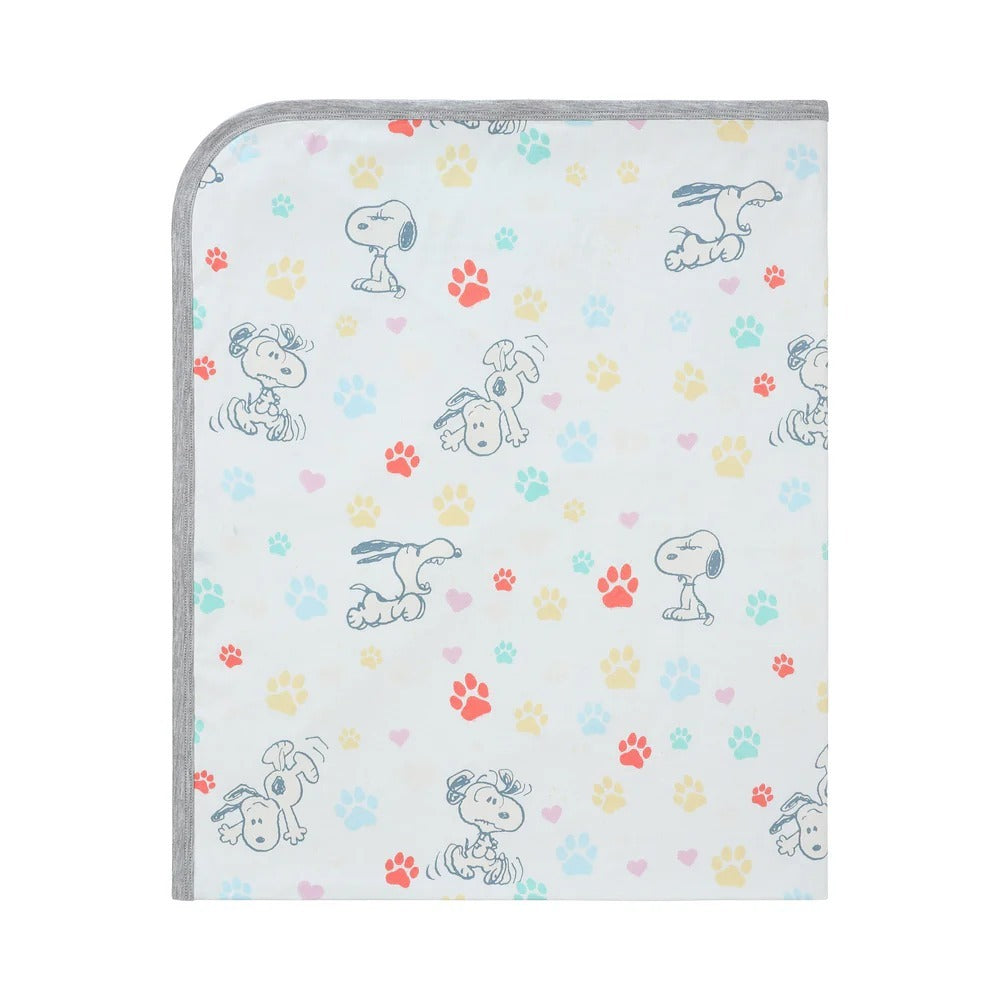 Baabaasheepz X Snoopy Single Layer Blanket 36M 80cm x 100cm