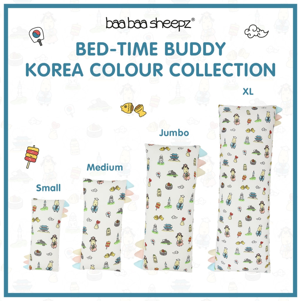 BBS Bedtime Buddy Korea K05 White with Color tag - S/M/L/XL