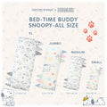 Baabaasheepz X Snoopy Bed-Time Buddy White S/M/L/XL / Bantal Anak