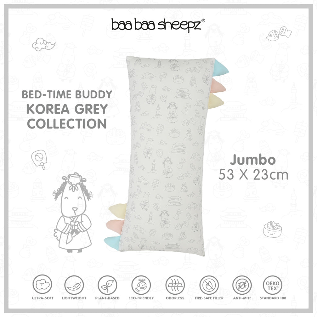 BBS Bedtime Buddy Korea K03 White with Color tag - S/M/L/XL