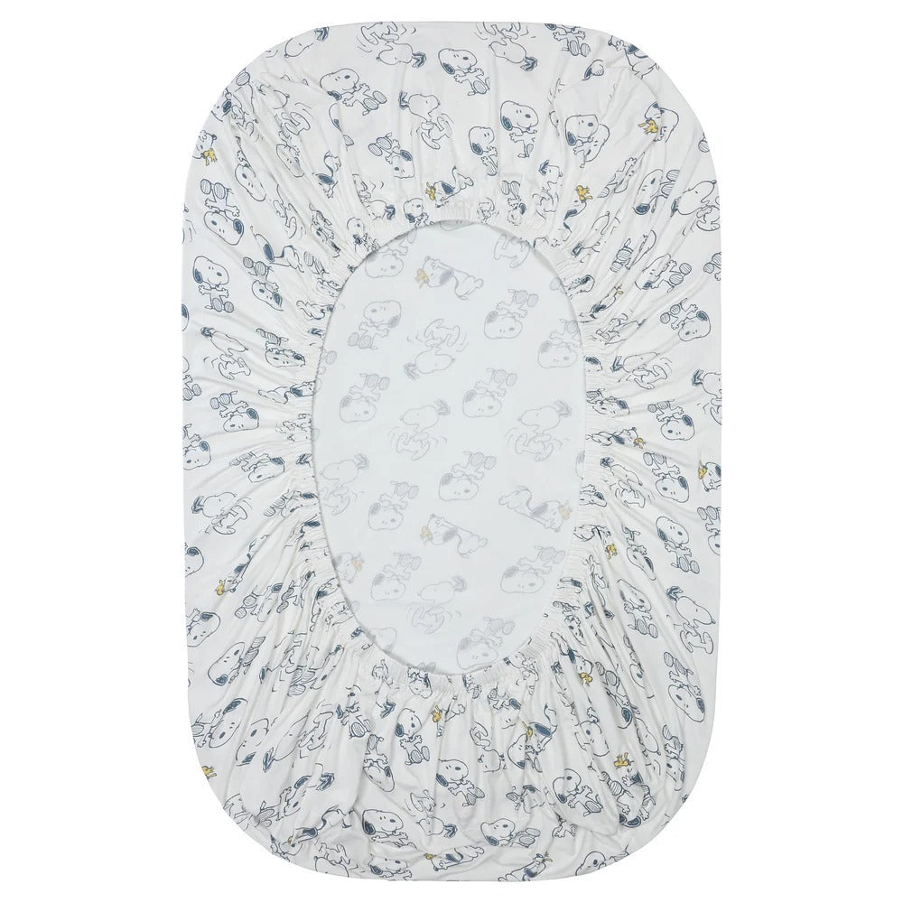 Baabaasheepz X Snoopy Mattress Sheet One Size (60x120cm/70x140cm)