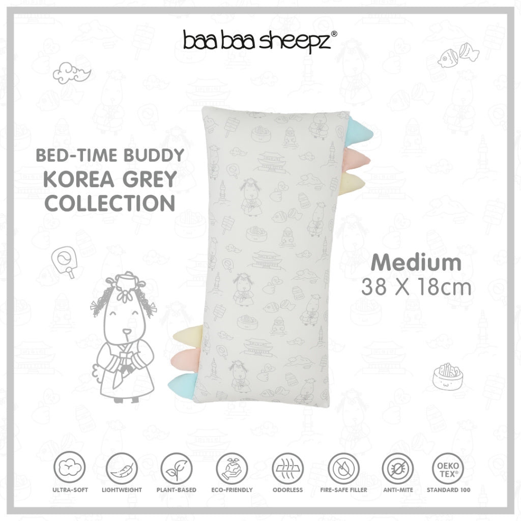 BBS Bedtime Buddy Korea K03 White with Color tag - S/M/L/XL