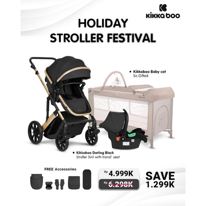 SPECIAL BUNDLE Holiday Stroller Festival Hybrid/Oyster/Kikkaboo
