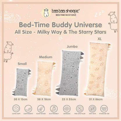 Baabaasheepz Bedtime Buddy Baa Baa in the Universe New Colour Milky Way / Starry Star S/M/L/XL / Bantal Anak