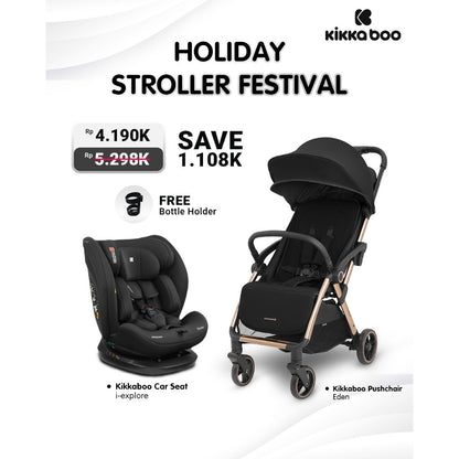 SPECIAL BUNDLE Holiday Stroller Festival Hybrid/Oyster/Kikkaboo