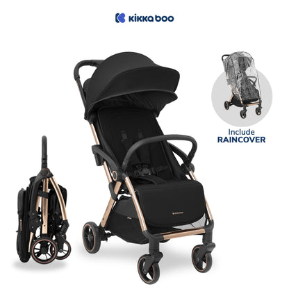 Kikkaboo Auto Folding Pushchair Eden Black