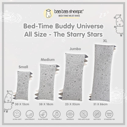 Baabaasheepz Bedtime Buddy Baa Baa in the Universe New Colour Milky Way / Starry Star S/M/L/XL / Bantal Anak
