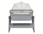 Kikkaboo Baby cots Bedside crib Nanna 2 Grey