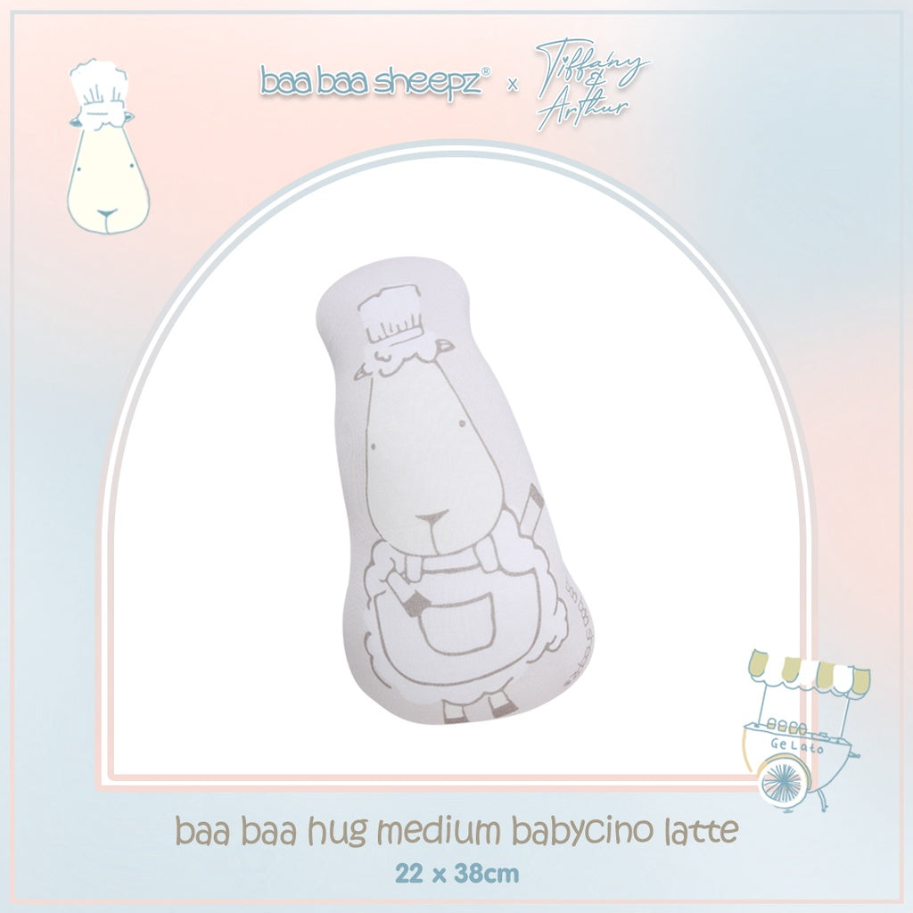 Baa Baa Sheepz x Tiffany Hug Buddy - Chef Baa Baa Babyccino Latte