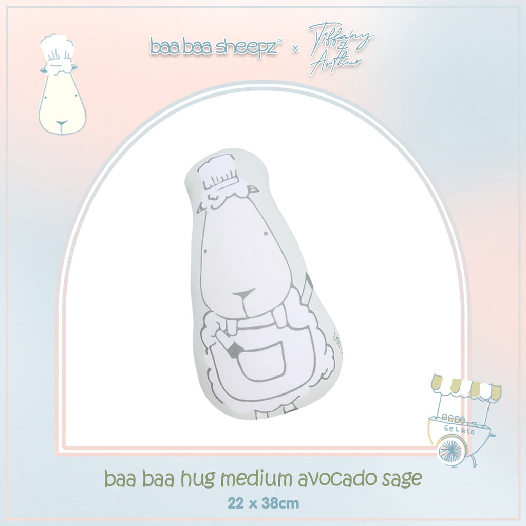 Baa Baa Sheepz x Tiffany Hug Buddy - Chef Baa Baa Avocado Sage