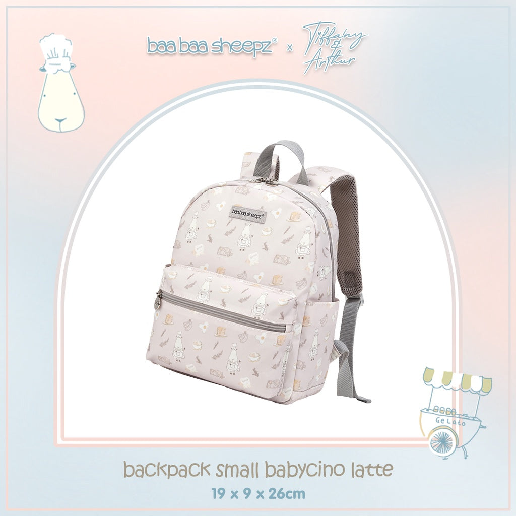 Baa Baa Sheepz x Tiffany Backpack Chef Baa Baa Rose Macaron