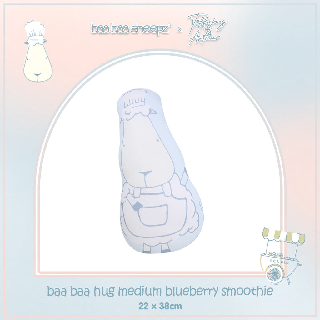 Baa Baa Sheepz x Tiffany Hug Buddy - Chef Baa Baa Blueberry Smoothie