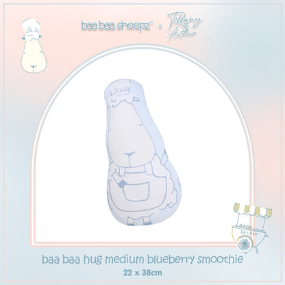 Baa Baa Sheepz x Tiffany Hug Buddy - Chef Baa Baa Blueberry Smoothie