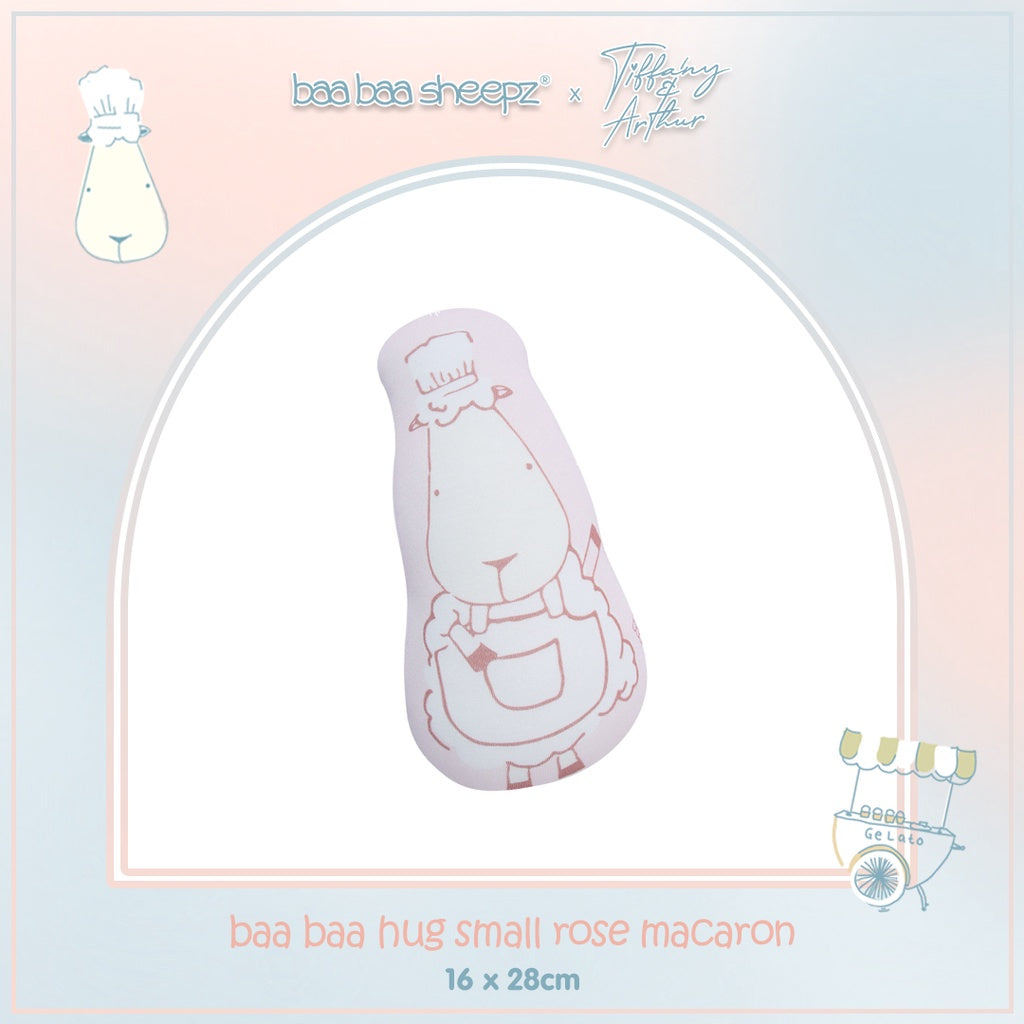 Baa Baa Sheepz x Tiffany Hug Buddy - Chef Baa Baa Rose Macaron