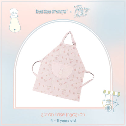 Celemek Anak Baa Baa Sheepz x Tiffany Bath Time Apron Kids - Chef Baa Baa 4 - 8 years old
