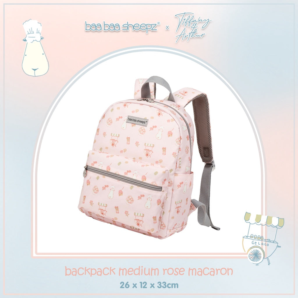 Baa Baa Sheepz x Tiffany Backpack Chef Baa Baa Babyccino Latte